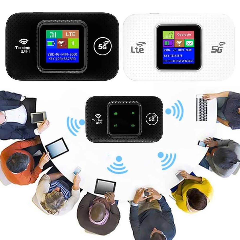 Enrutador Wifi internet inalámbrico de SimCard 4G y 5G 300 Mbs