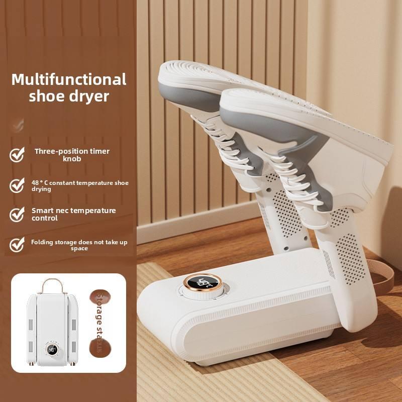Secador Inteligente de Zapatos 360° Plegable con Temporizador