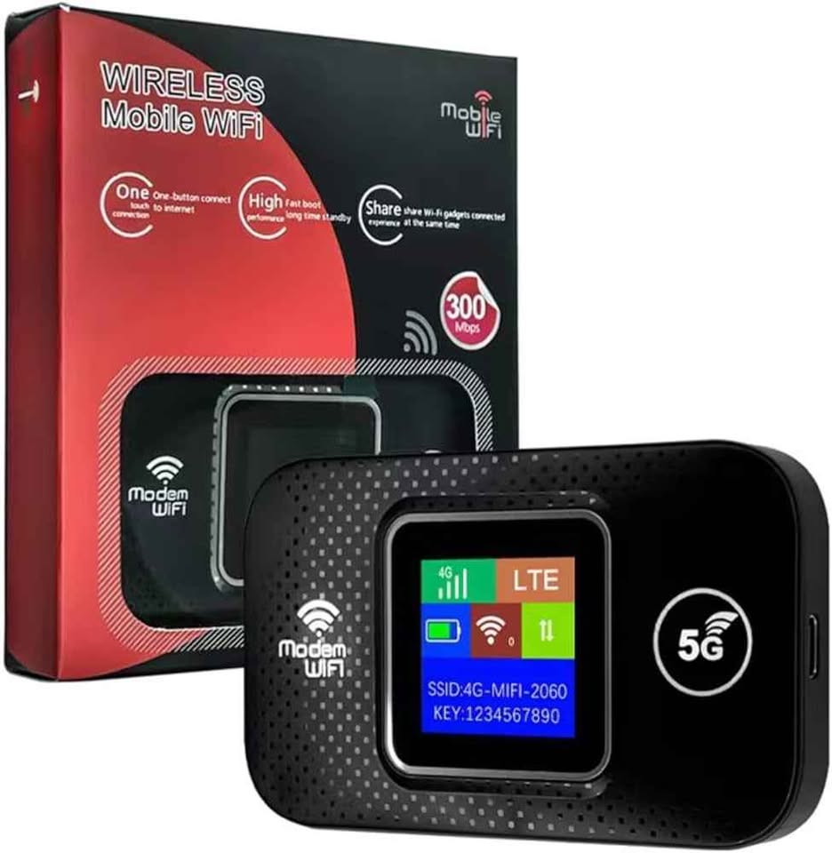 Enrutador Wifi internet inalámbrico de SimCard 4G y 5G 300 Mbs