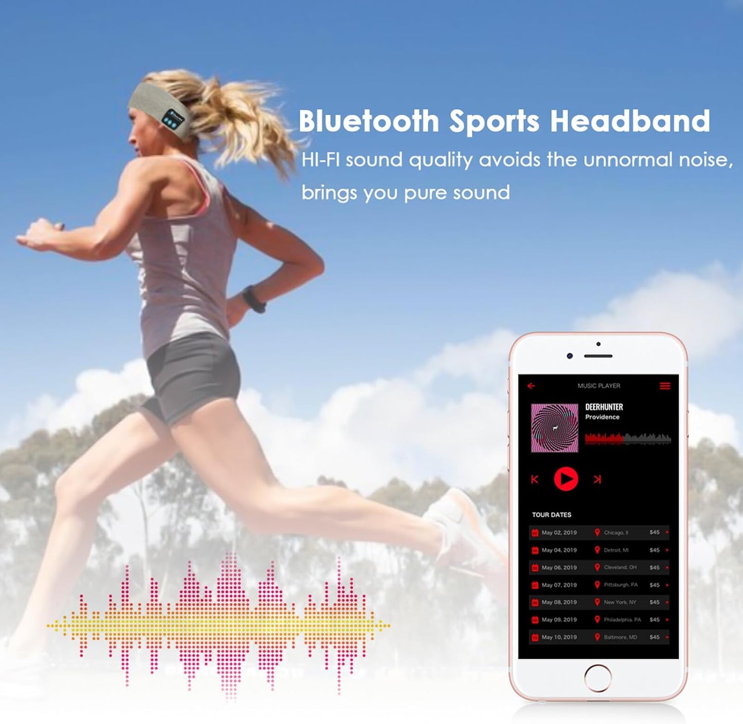 Banda Para Hacer Ejercicio con Bluetooth